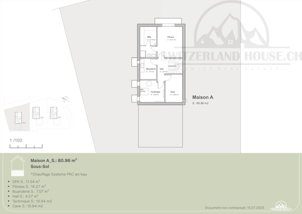 Spacieuse villa individuelle de 5.5 pcs avec grand jardin à Lovens proche nature -  Bild 13