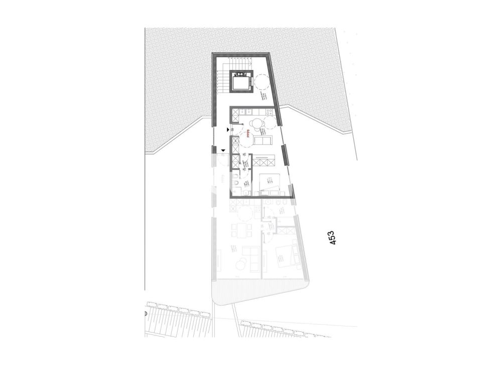 Muzzano, 1.5 locali, nuova costruzione. Residenza Green Horse. - Planimetria