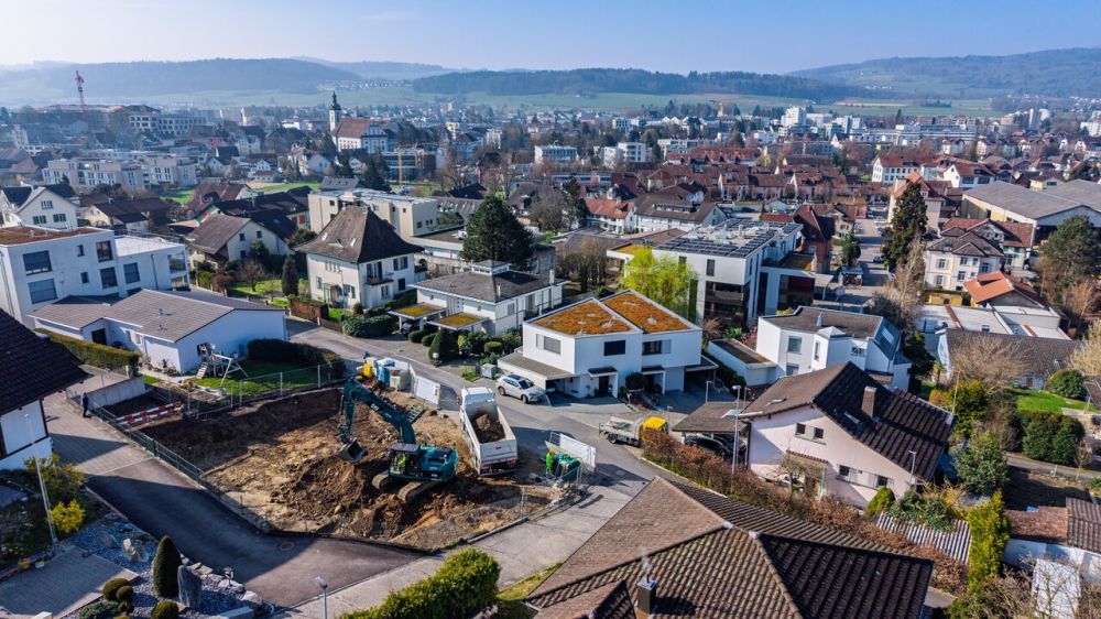 Neubauprojekt mit Weitblick in die Berge 5 ½ Zi-DEFHs (B) in Wohlen -  Bild 7