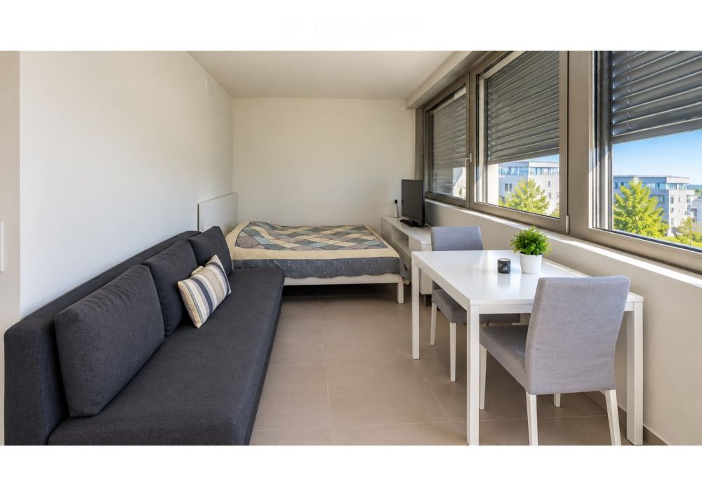 Fully furnished 1.5-room apartment in Steinhausen -  Bild 1