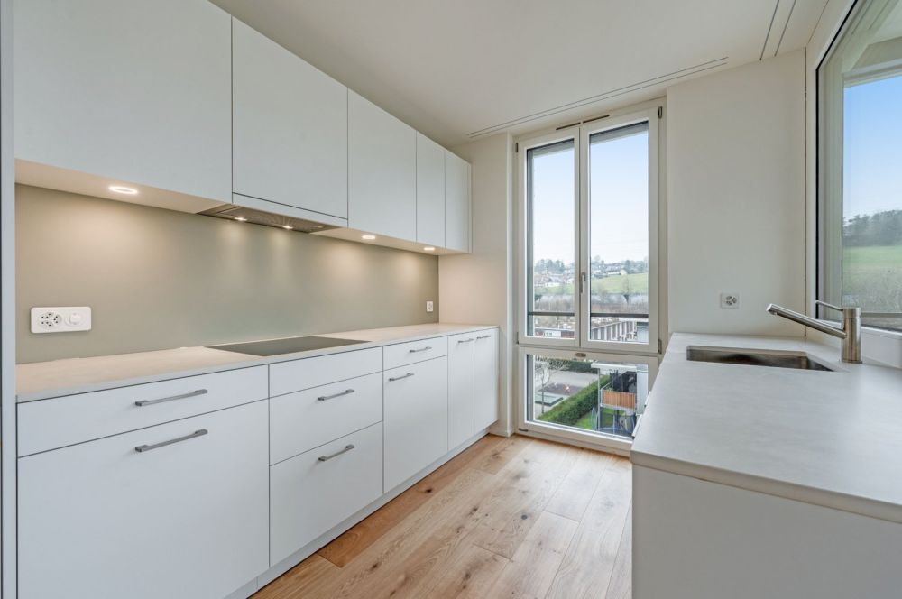 Wohnkomfort im Herzen von Frick - 3.5 Zimmer Wohnung sucht neue Mieter - Küche