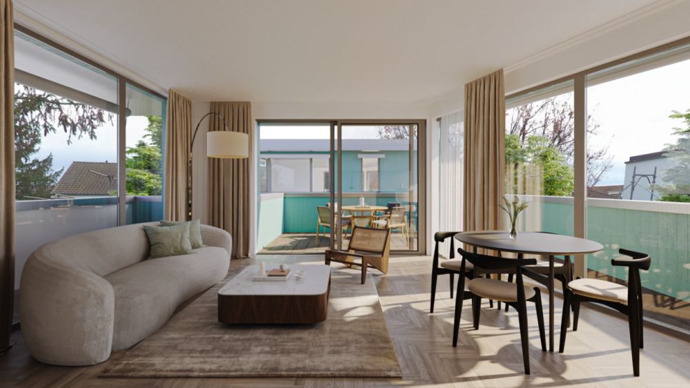 Attikawohnung mit direktem Wohnungslift und Terrasse - Bild 3