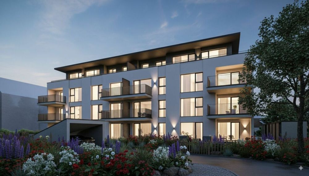 Moderne 4.5-Zimmer-Attikawohnung mit grosser Terrasse - Neubau in Niederbipp - Bild 1