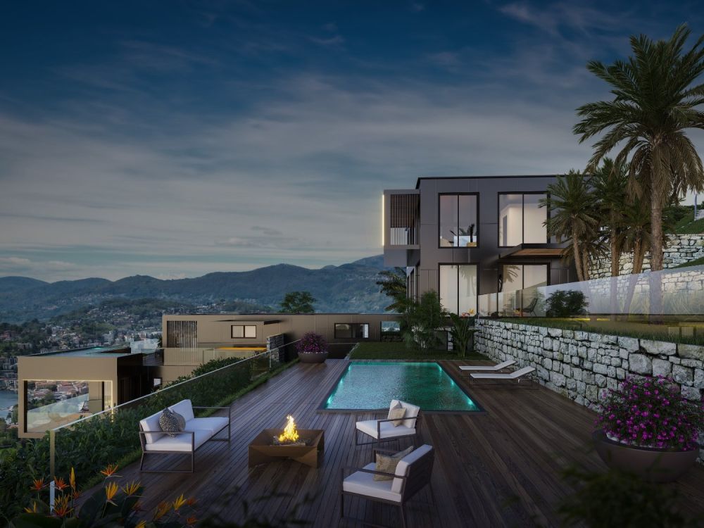 Villa Panoramica ad Aldesago | Progetto innovativo unico nel suo genere - Bild 1