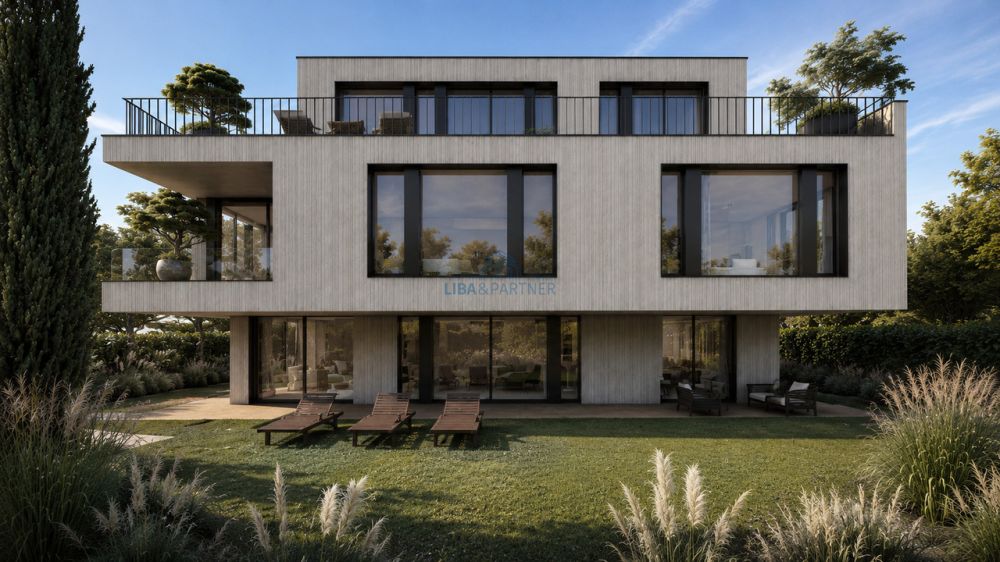 Luxuriöse Gartenwohnung, Exklusivität & Privatsphäre, 3 Wohneinheiten - Hausansicht / House view