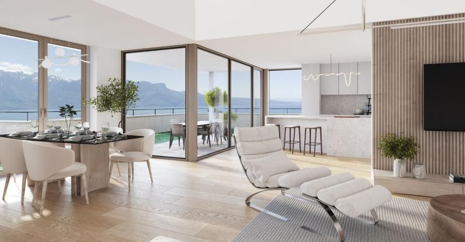 Plus que 2 lots disponibles ! AUREA à Chardonne ! - Appartement 6.5 pièces - image - 5