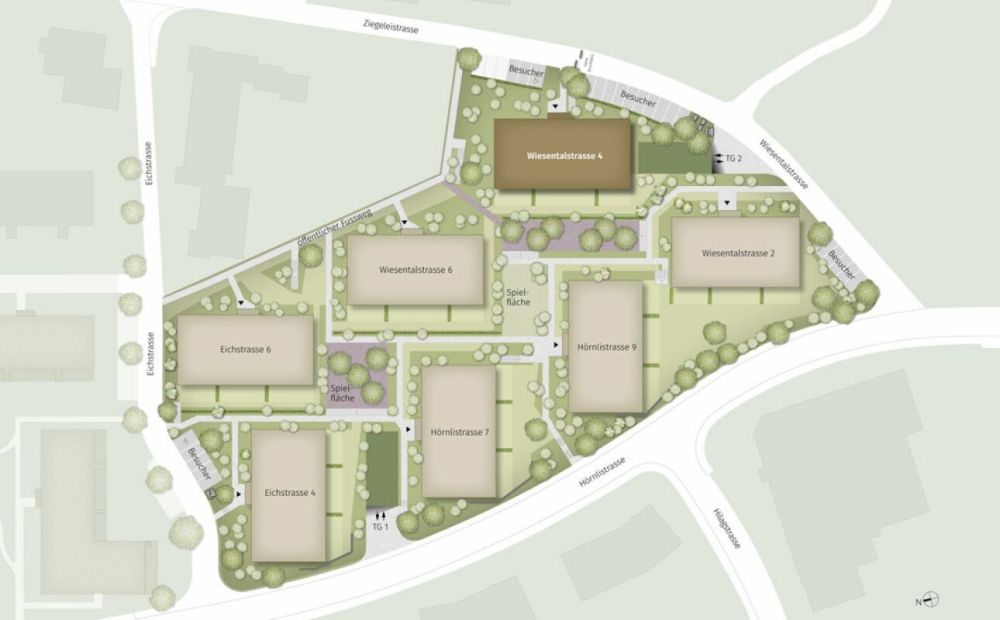 135 m² - 4.5-Zi.-Wohnung | 1. OG - Visualisierung