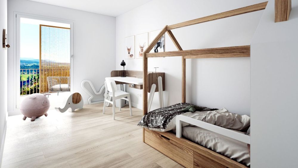 Wohnung mit 3.5 Zimmern im Erdgeschoss - Lot 2 -  Bild 11