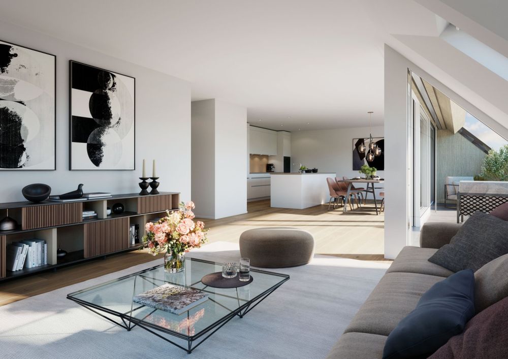 Grosse neue 5½-Zi.Dachmaisonettewohnung zu verkaufen an schöner Aussichtslage -  Bild 5