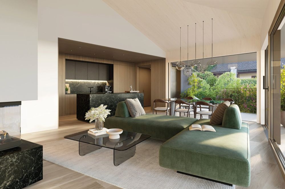 Exklusives Haus mit Seesicht - Heller Wohnbereich