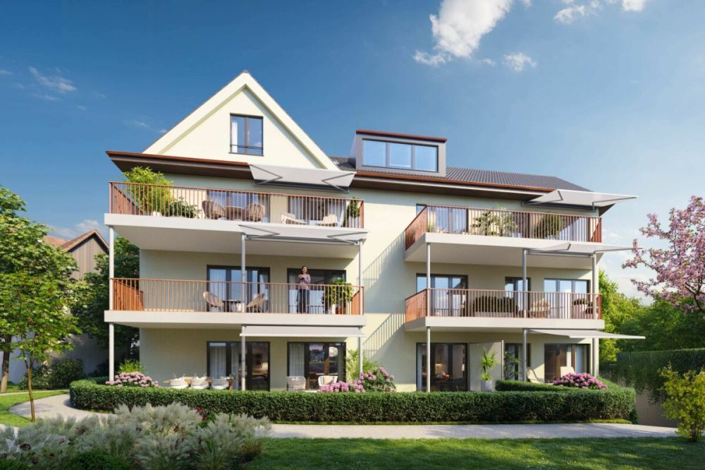 Stilvolle 3.5-Zimmer-Wohnung mit 20m² Balkon in ruhiger Lage -  Bild 1