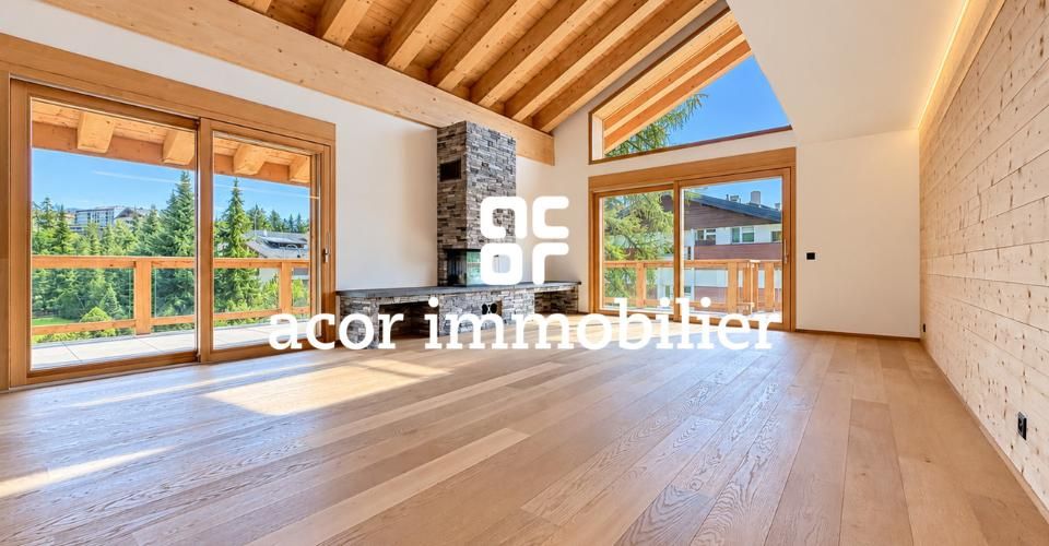 CRANS – DUPLEX NEUF DE 282 M² – RÉSIDENCE PREMIUM AVEC SPA & WELLNESS - Appartement 4.5 pièces - image - 5