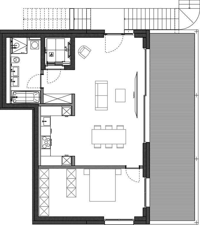 2.5-Zimmer-Wohnung mit 32 m² Terrasse – Privatsphäre wie im Einfamilienhaus in Kriens -  Bild 3
