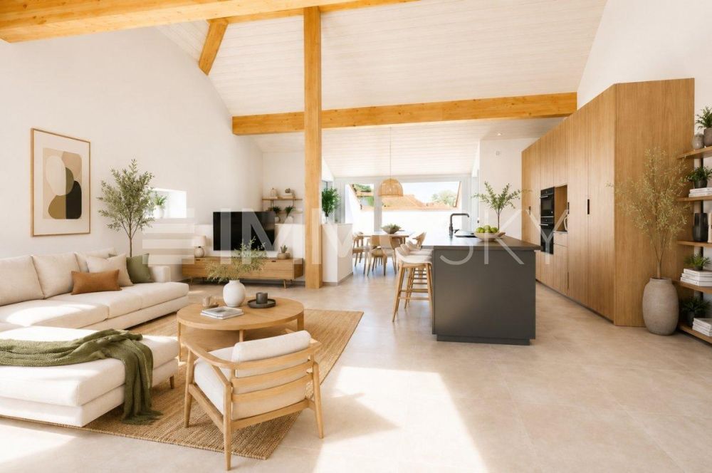 Schönes Duplex mit 4.5 Zimmern, neu, 4 Minuten von Cheseaux-sur-Lausanne - Magnifique pièce de vie avec belle hauteur sous-plafond homestaging