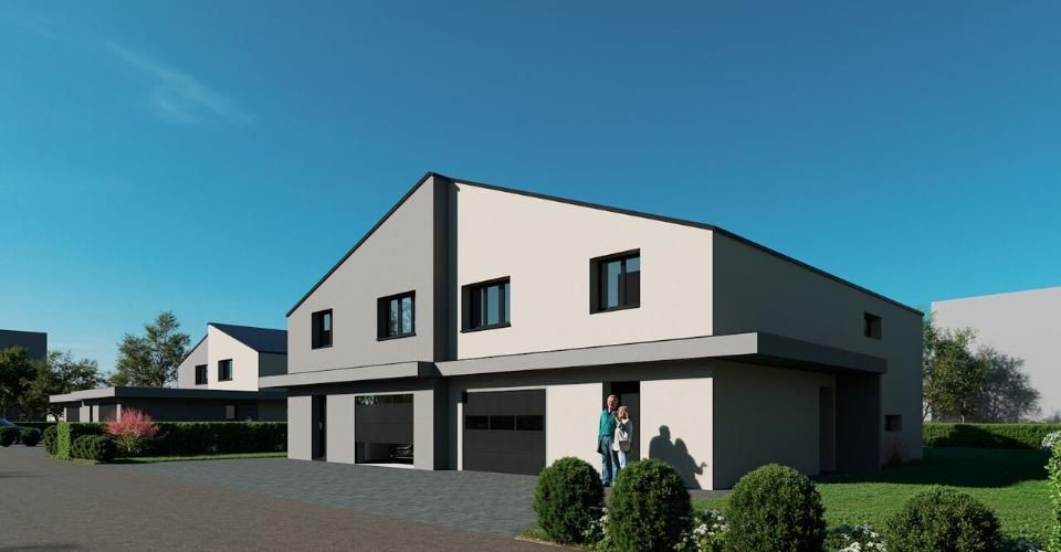 Collombey, nouveau projet d'une villa de 5.5 pièces - Maison jumelée 5.5 pièces - image - 2