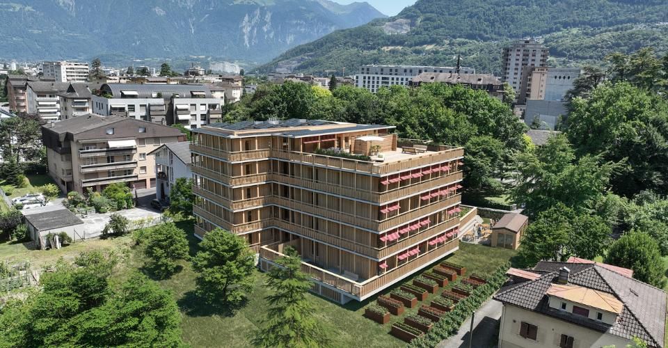 Monthey, La Kaazelle 4.5 pièces dans une promotion éco-responsable - Appartement 4.5 pièces - image - 1