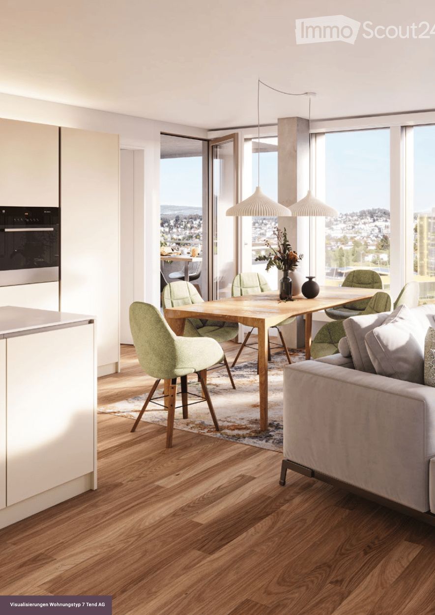 Exklusive 3.5 Zimmer Neubauwohnung im PilatusTower Kriens – Wohnen mit spektakulärer Pilatussicht -  Bild 3