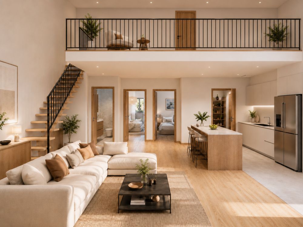Duplex 4,5 pièces sur plan – Un rapport qualité-prix exceptionnel à saisir -  Bild 3