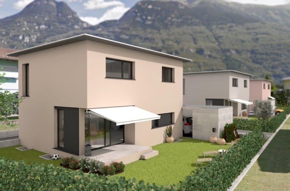 Villetta unifamiliare con giardino e vista aperta - Bild 3