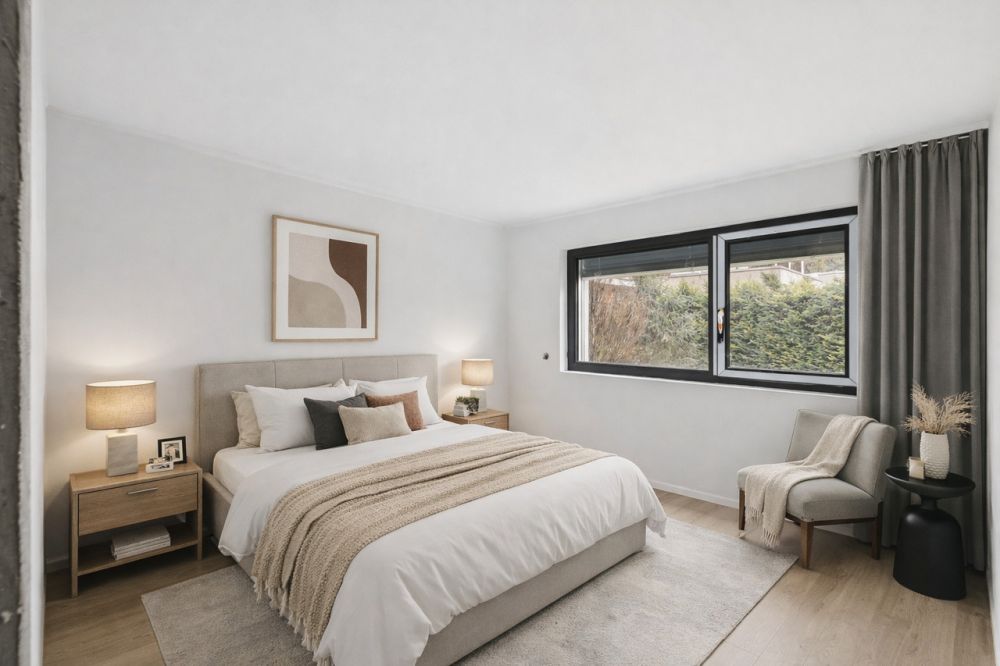 Attique exceptionnel avec vue sur les châteaux - Proposition d'aménagement