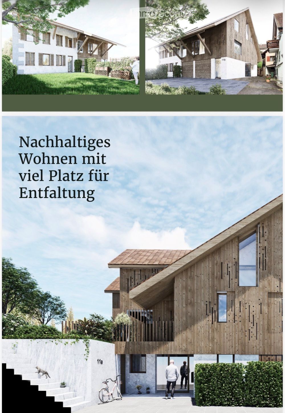 Modernes 7-Zimmer-Doppelt Einfamilienhaus in ruhiger Lage von Siglistorf -  Bild 2