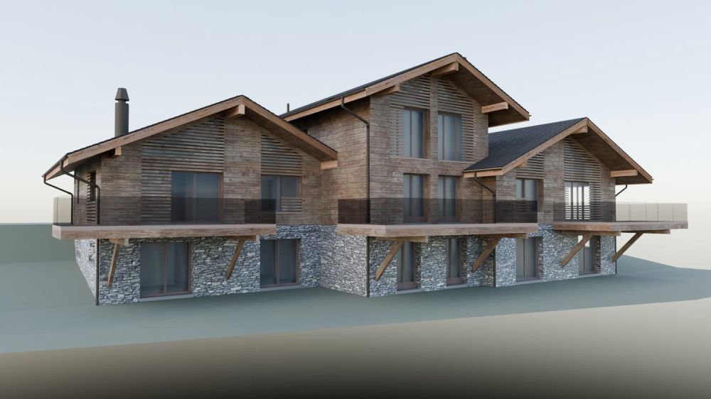CONSTRUCTION DE 3 CHALETS MITOYENS -  Bild 4