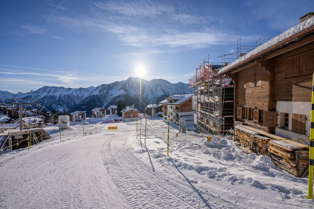 Historisches Drei-Parteien-Chalet direkt an der Trainerpiste Alpenrose - Bild 7