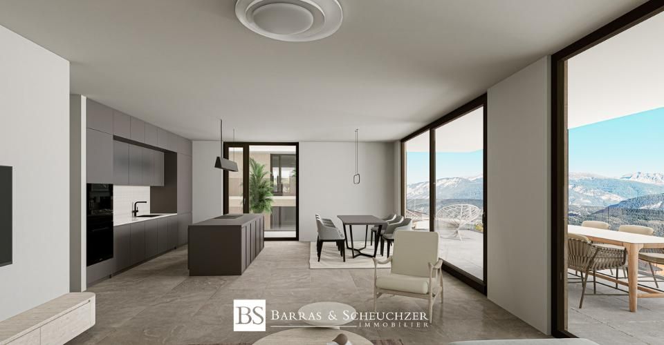 Superbe résidence de 5 lots sur plan avec vue - Appartement 4.5 pièces - image - 1