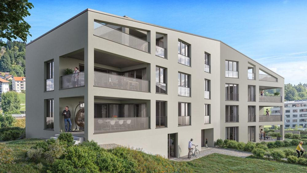 Superbes appartements de 3.5, 4.5 et 5.5 pcs à vendre en PPE dans un cadre verdoyant à Saignelégier -  Bild 8