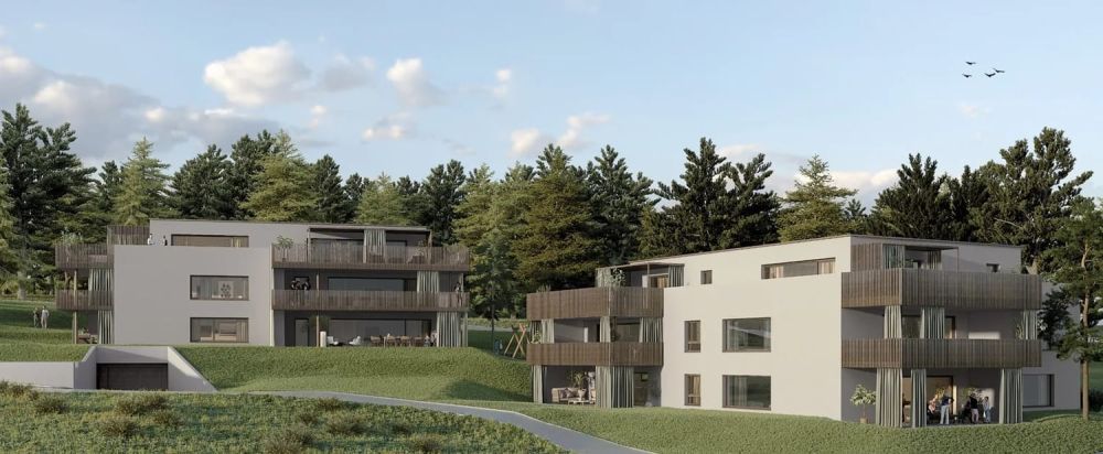 5.5 Zimmer Neubauwohnung im Erdgeschoss mit 44 m² Terrasse -  Bild 1