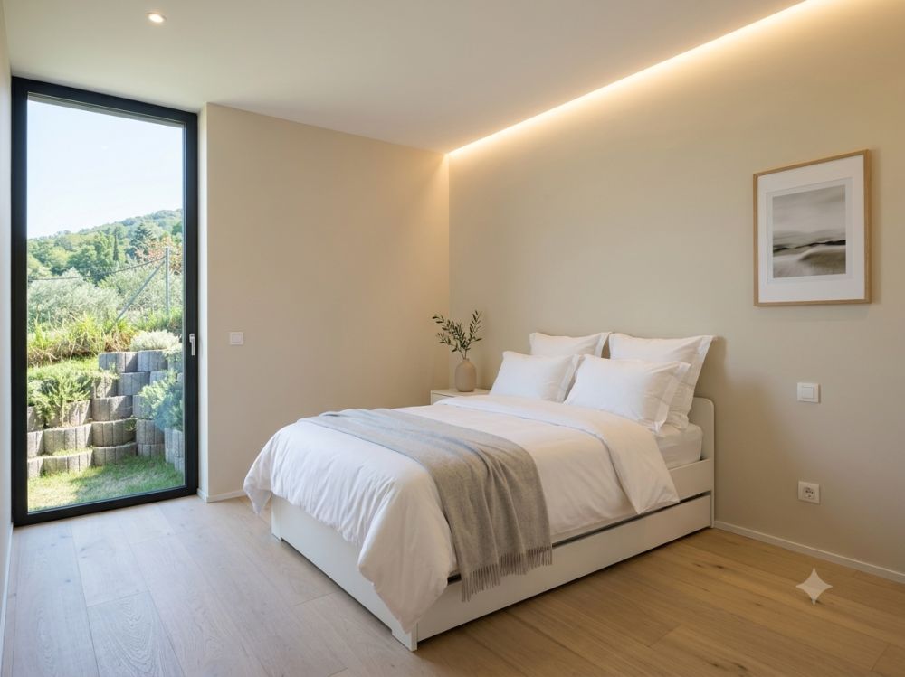 Wohnung mit 4,5 Zimmern im Neubau mit privatem Wellnessbereich und Seeblick -  Bild 11