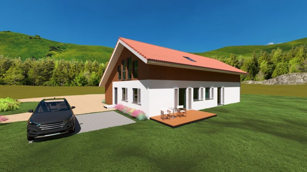 PERMIS EN FORCE - Deux villas avec écurie pour 3 chevaux sur grande parcelle - Bild 4