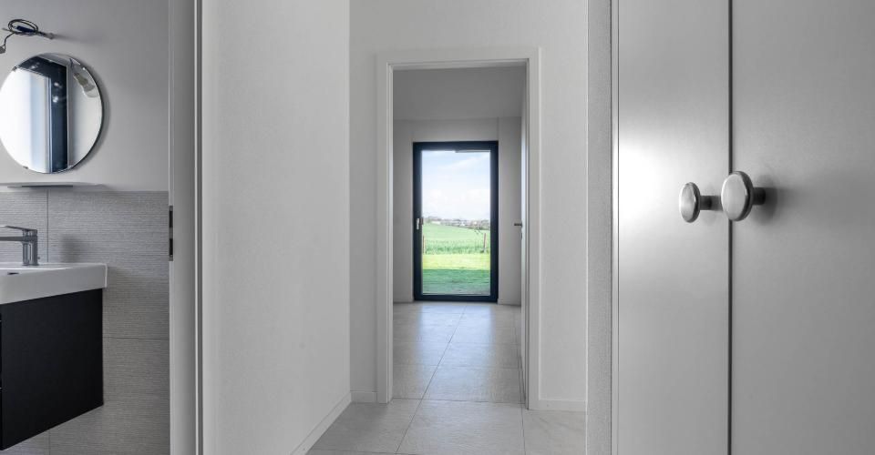 Maison mitoyenne avec 4 chambres, magnifique vue sur les champs et les Alpes - Maison contiguë 5.5 pièces - image - 5