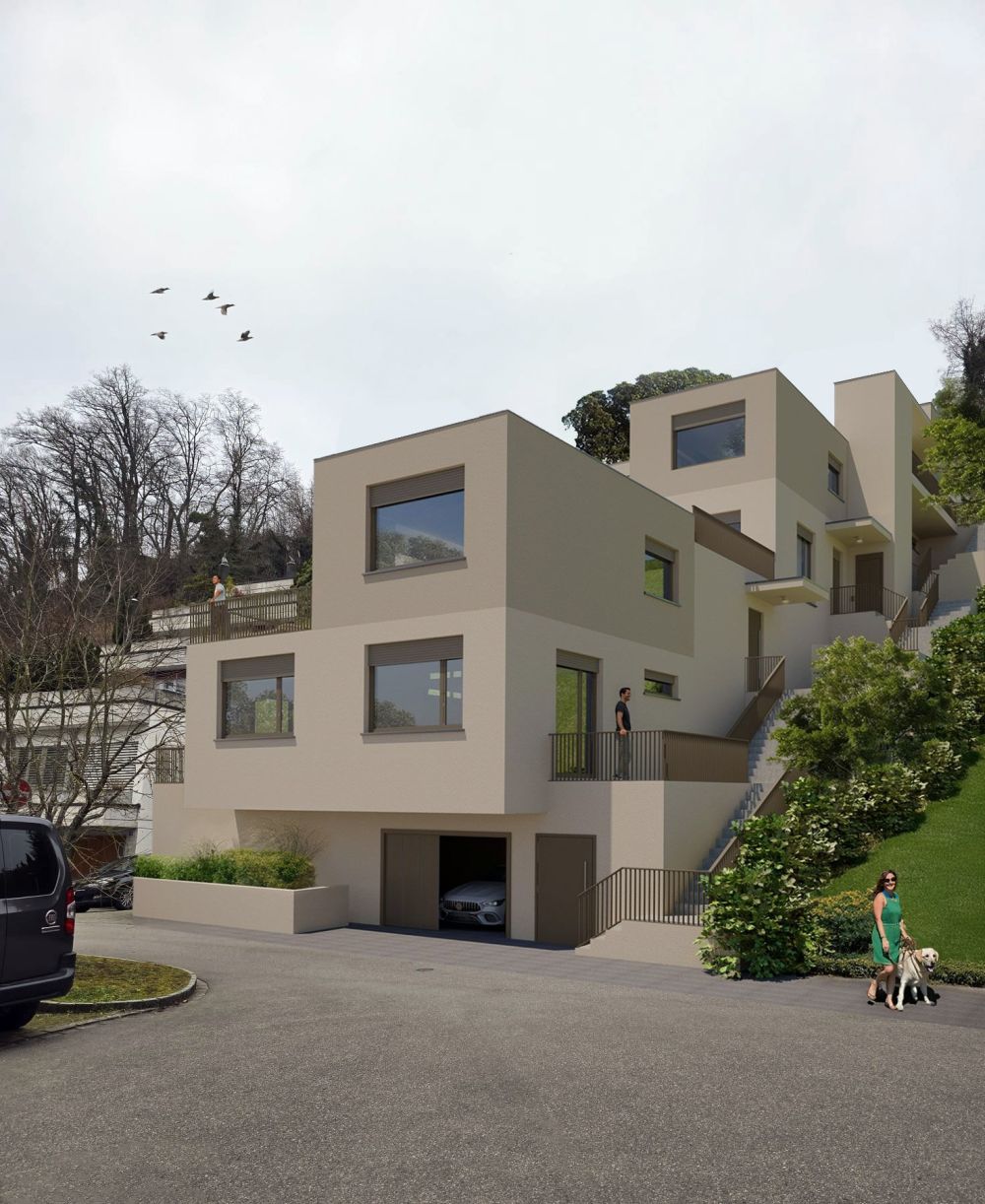 Exklusives Neubauprojekt an der Flühstrasse 23 in Rieden -  Bild 1