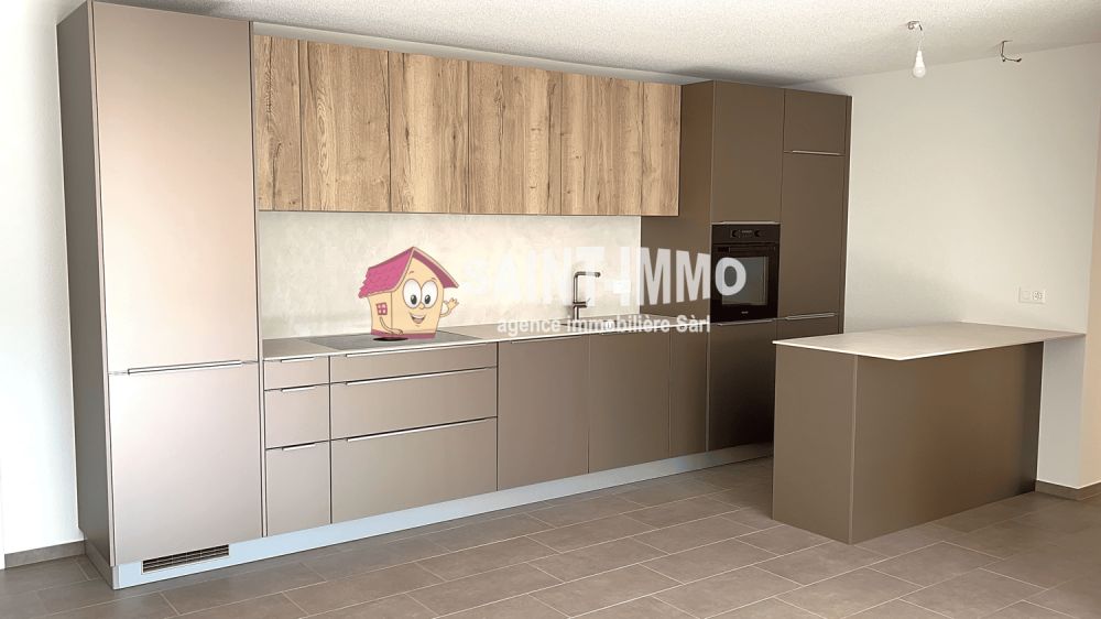 Neue 4.5-Zimmer-Wohnung (104 m2) mit Terrasse / Garten und überdachtem Autoabstellplatz -  Bild 2
