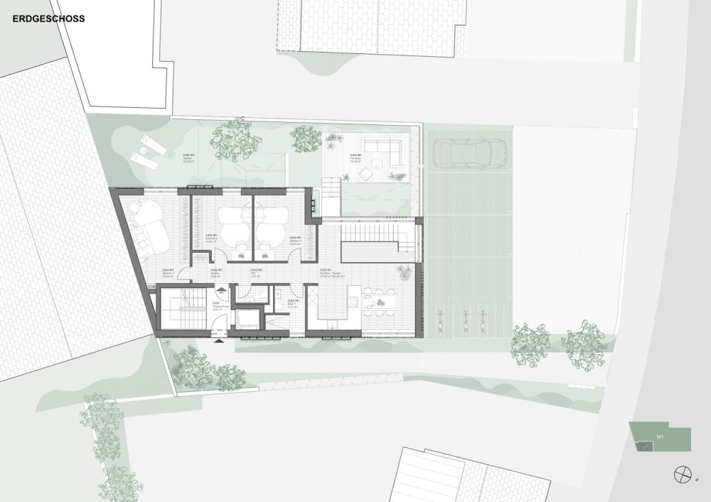 5½ Zi.-Maisonettewohnung (W1) mit Garten -  Bild 5