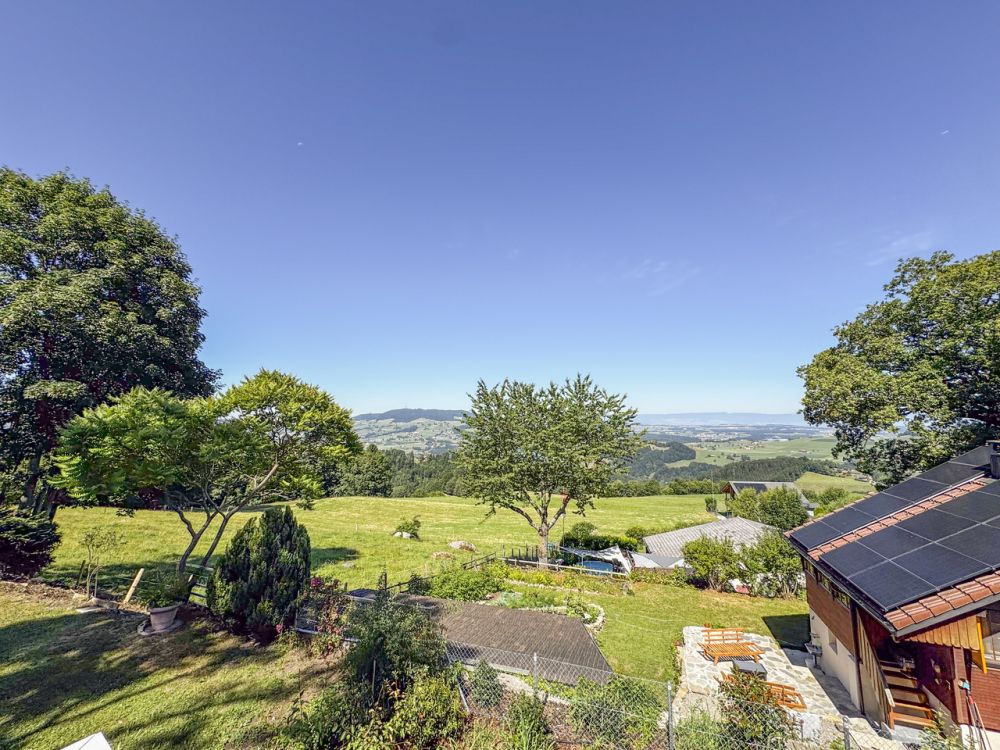 Chalet neuf - Opportunité unique ! - La Roche/Berra - Vue depuis la terrasse du salon