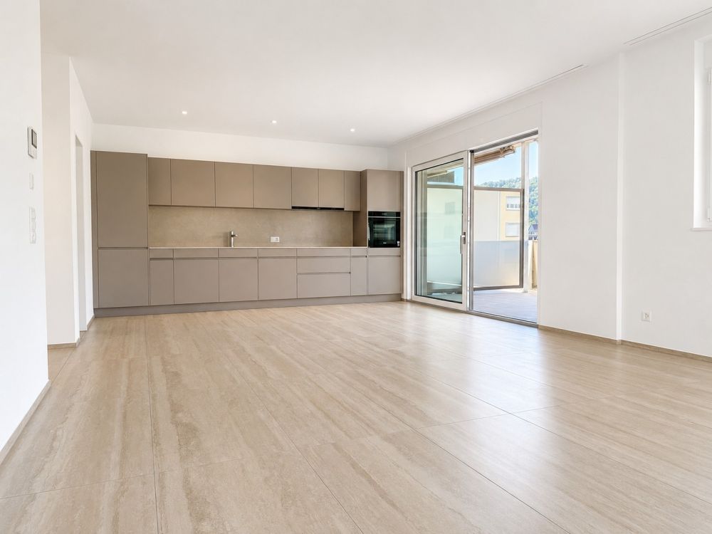 Erstvermietung: Moderne 4.5-Zimmer-Neubau-Wohnung mit Terrasse und schöner Aussicht in Trimbach -  Bild 1