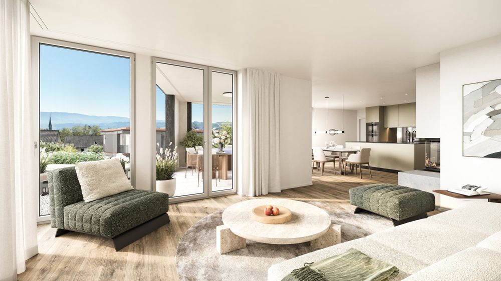 Neubauprojekt «In Vineis» - Stilvoll wohnen im Grünen -  Bild 2