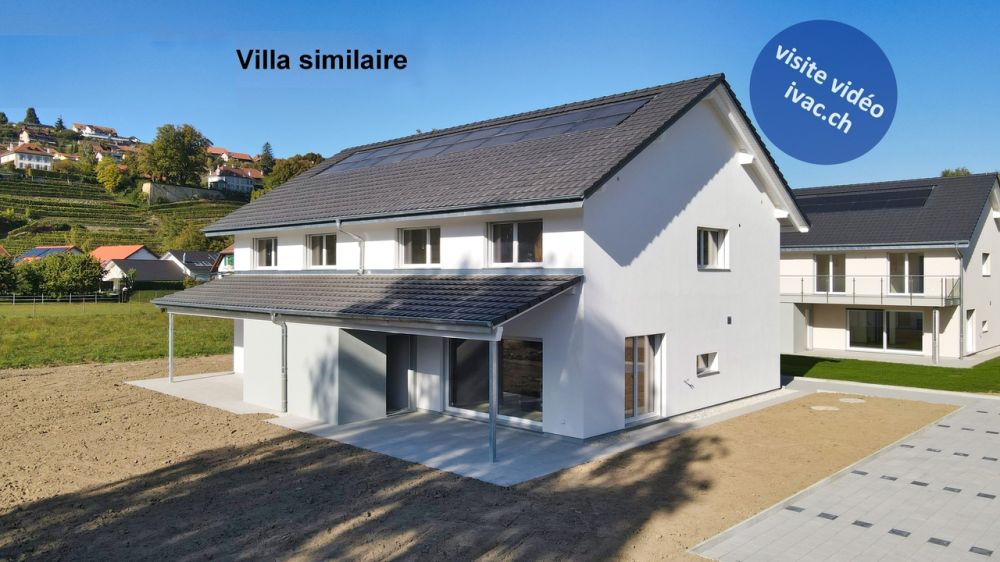 Villa familiale neuve de 5 pces à Montmagny / VD - Photo exemple villa similaire