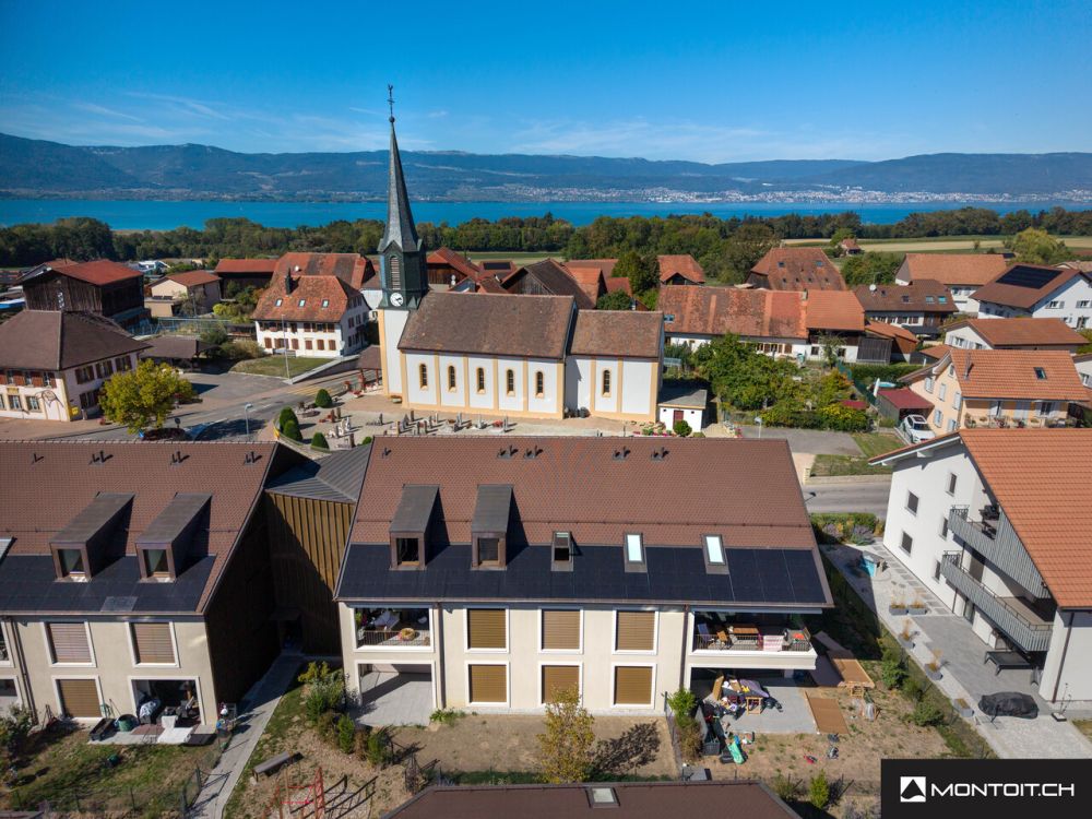 Gletterens, à vendre, appartement de 3.5 pièces, avec jardin privatif -  Bild 2