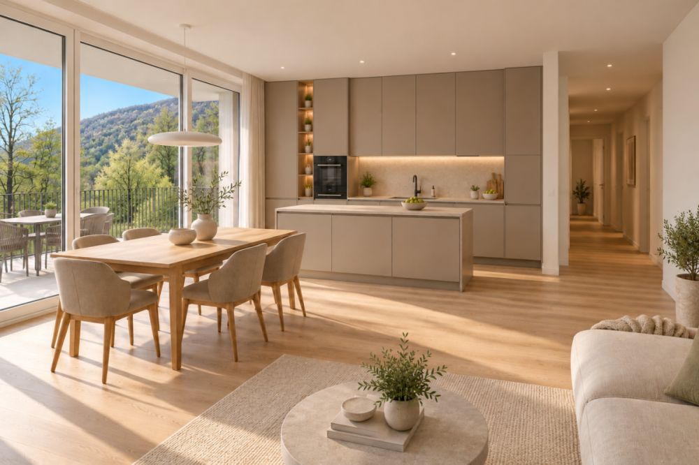 Raffinato 3.5 Locali - Spazio e benessere nel verde di Losone (auch Zweitwohnsitz) -  Bild 4