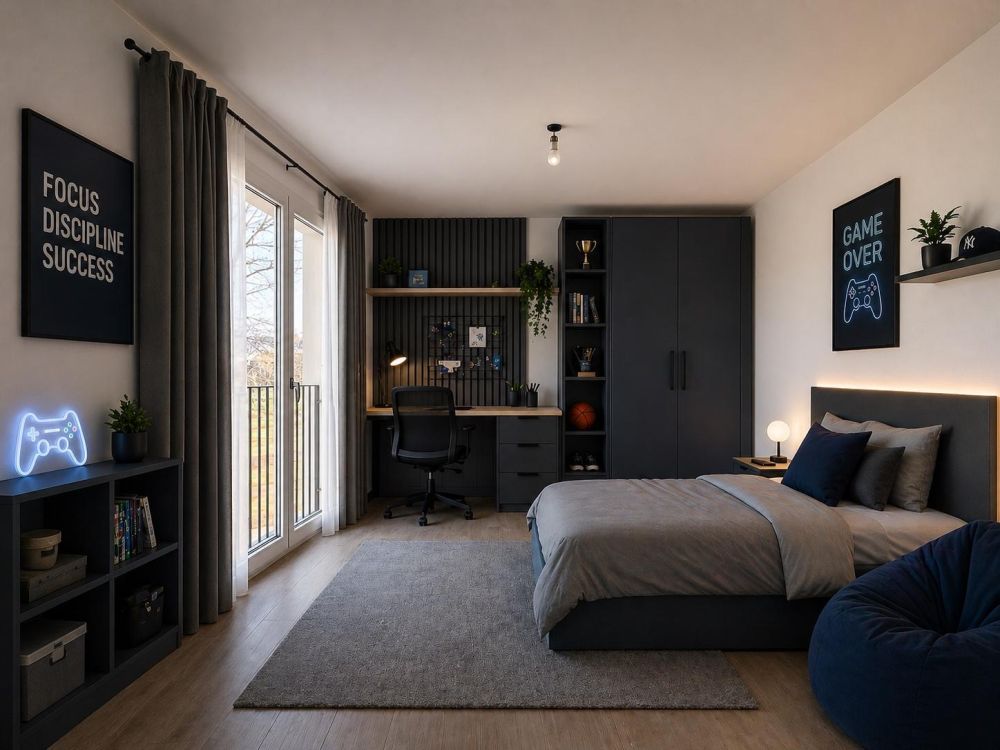 Villa neuve & terminée | Cadre enchanteur | Fey - image générée par ia