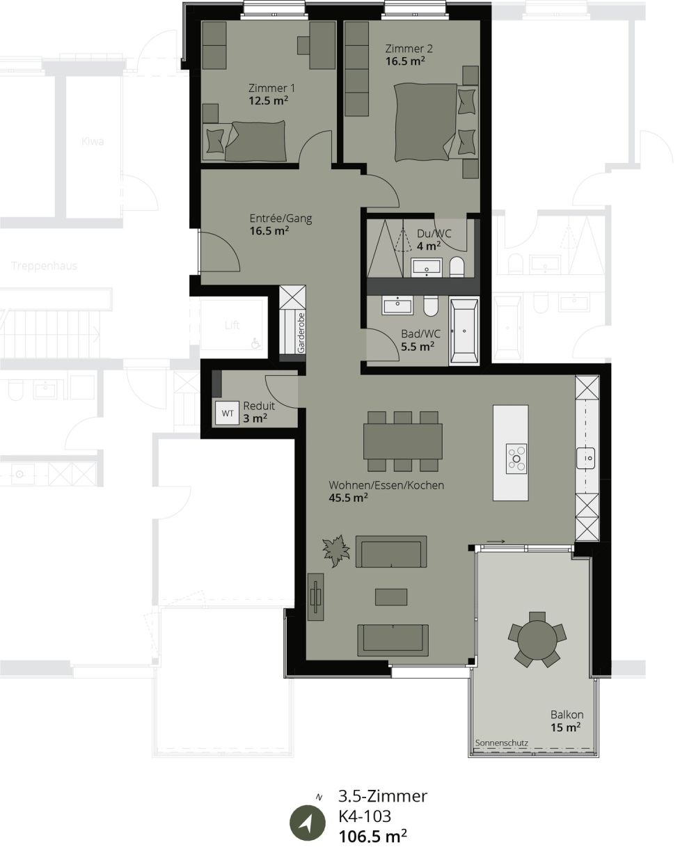 Suchen Sie eine neue Wohnung in Luzern? Hier entsteht sie -  Bild 7