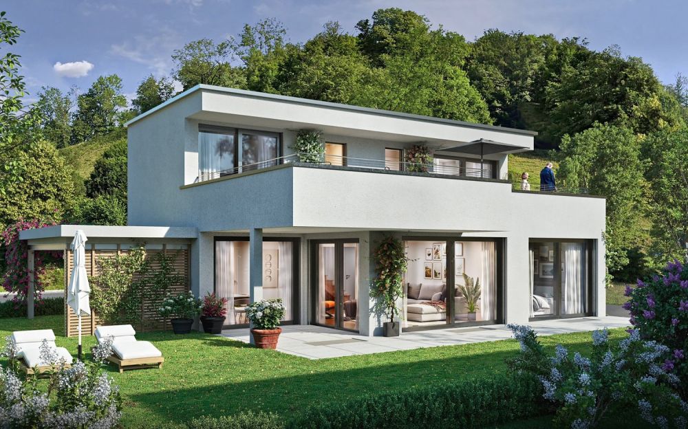Modernes 4.5-Zimmer-Einfamilienhaus in Zullwil mit Panorama -  Bild 2