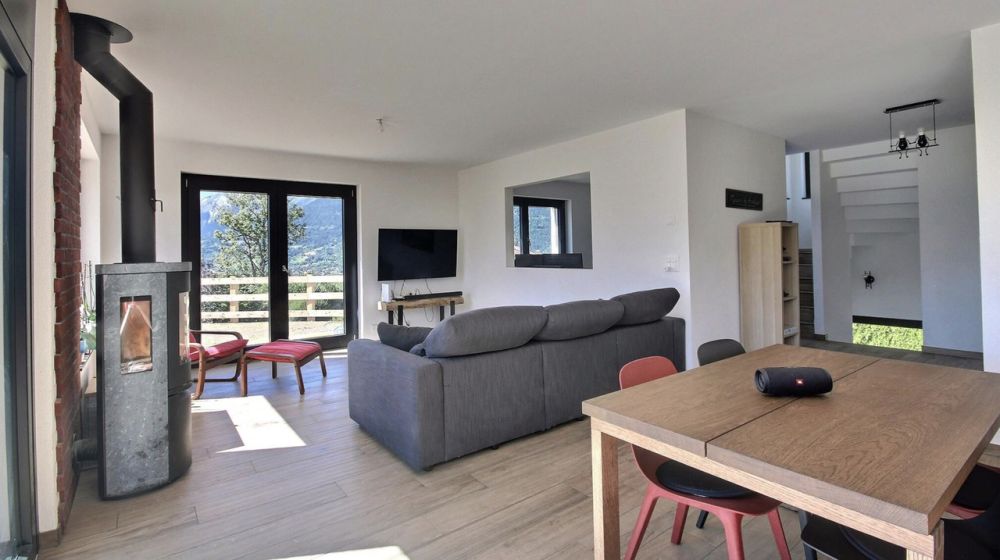 Villa neuve d'exception à Lens - Vue imprenable sur le lac du Louché - Bild 5