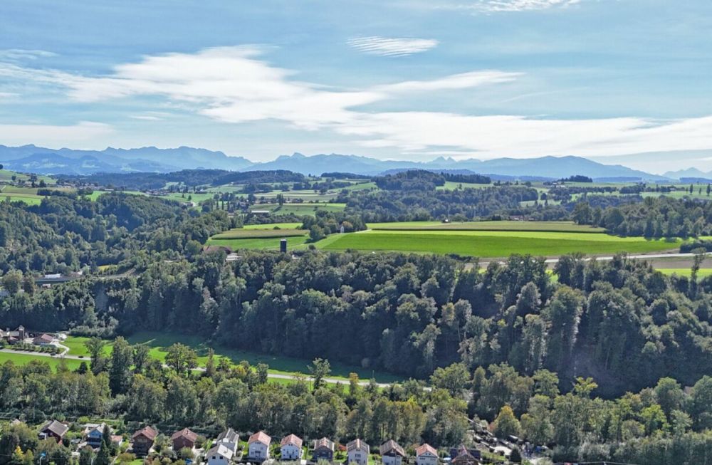 Panoramaview - Neubau 3 Doppeleinfamilienhäuser in Neuenegg - Bild 8