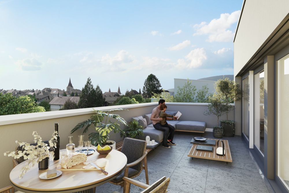 Villa moderne de 5.5 pièces en cours de construction au Landeron - Bild 4