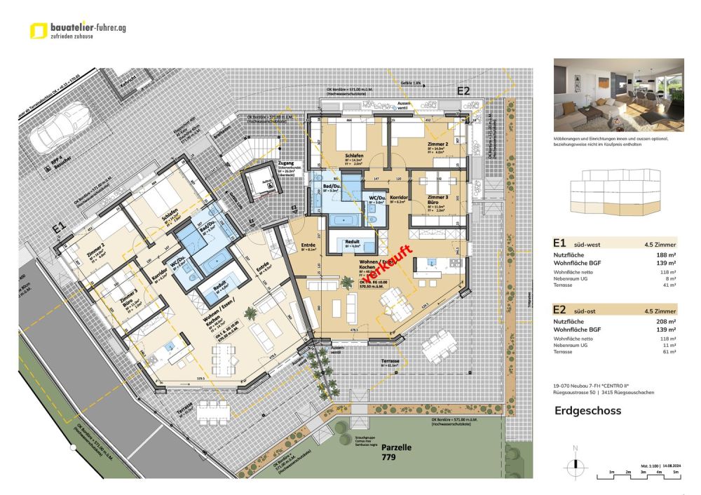 exklusive Gartenwohnung im *CENTRO II* - die letzte verfügbare Einheit! - Bild 2