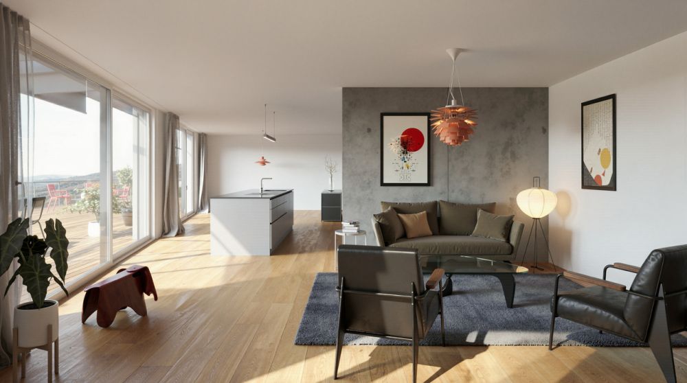 EINZIGARTIGE ATTIKAWOHNUNG MIT BESTECHENDEM PANORAMABLICK -  Bild 2